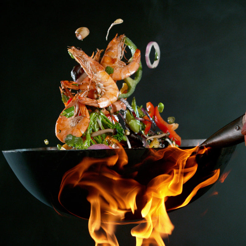 recette wok crevette
